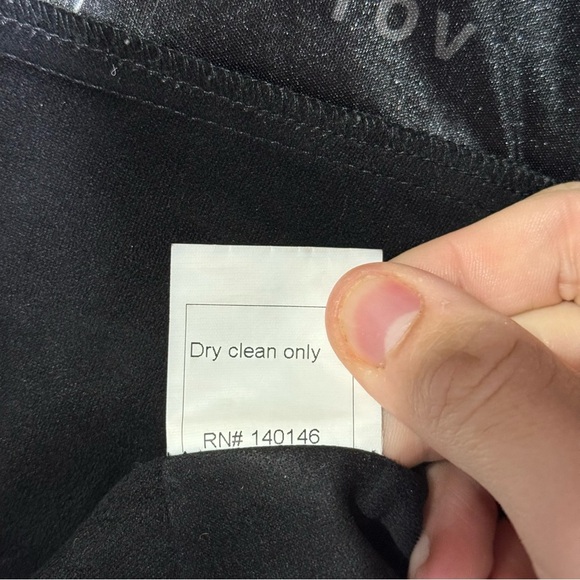 TOV Leather and Suede Jacket Removable Sleeves Lined Cutouts Black Size 38 / Sma - Picture 13 of 15